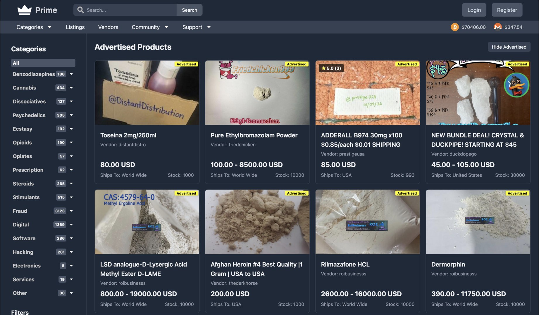 Prime Market - Featured Products